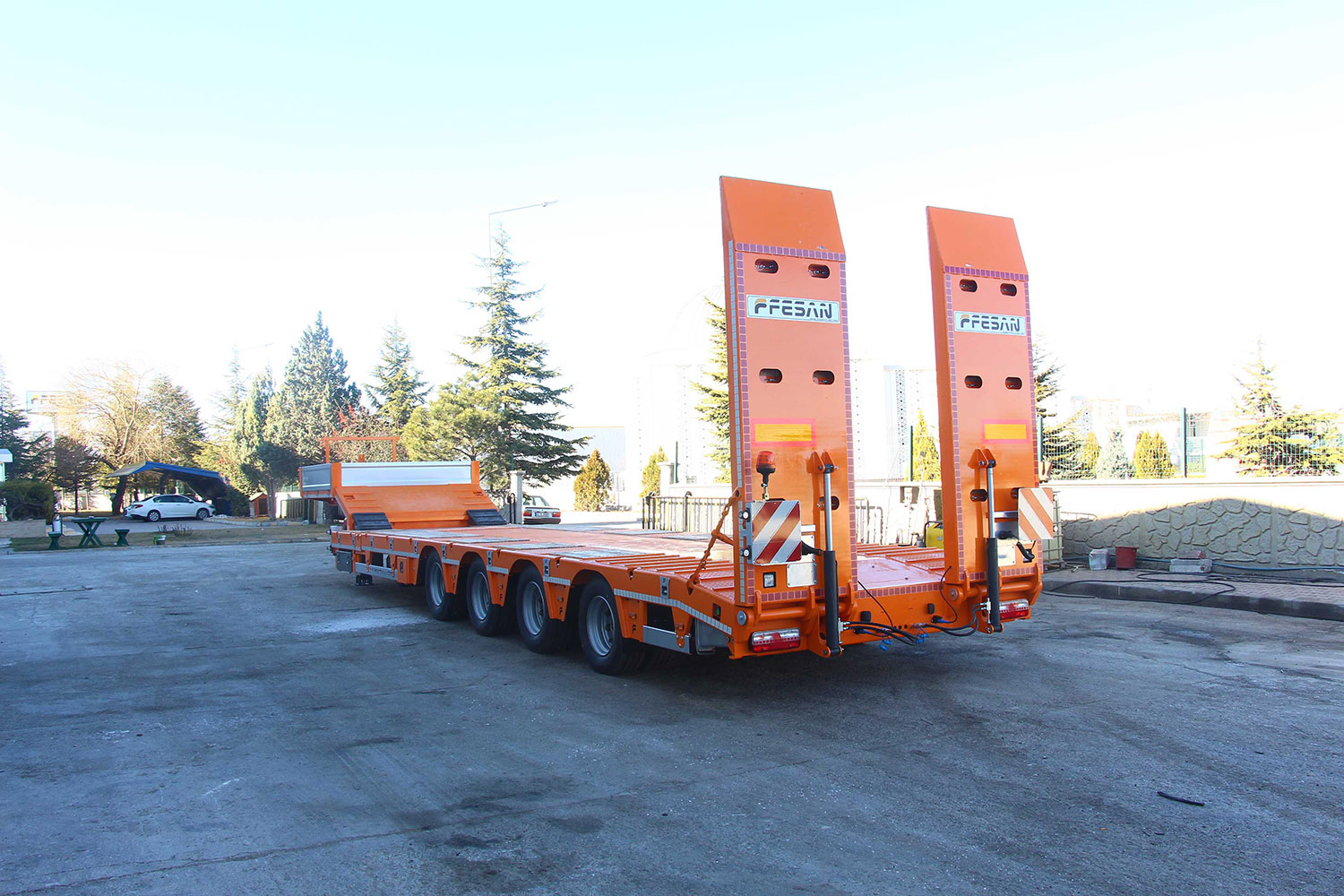 4 Axle Extandable Lowbed 